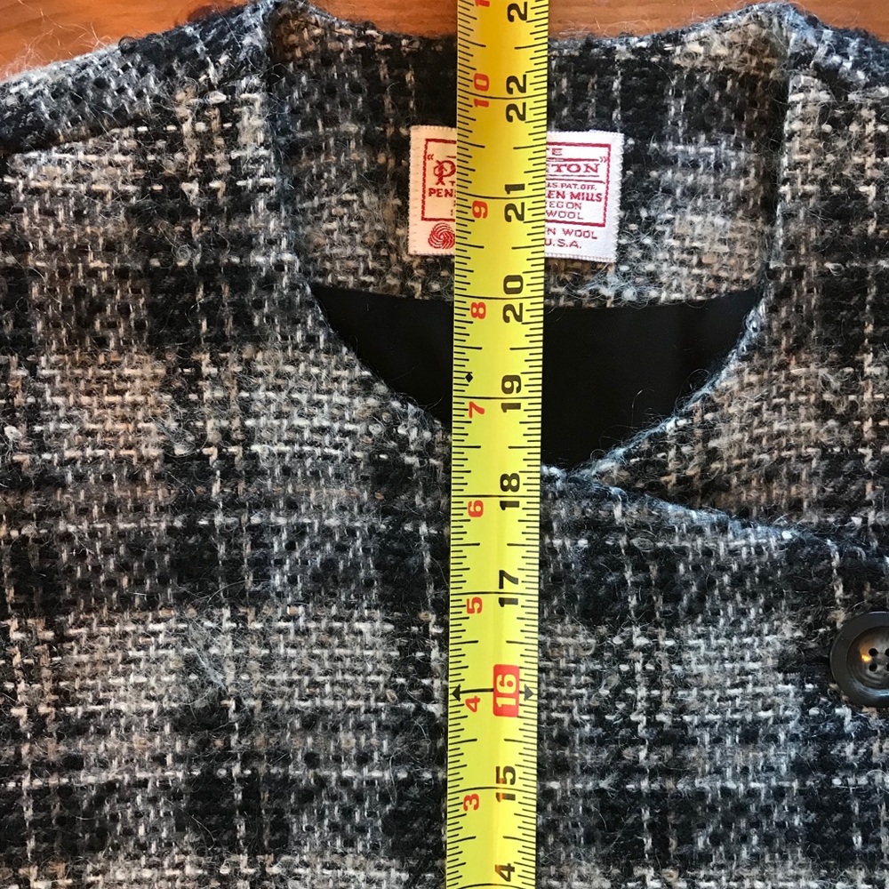Pendleton 100% Pure Virgin Wool Buttoned Jacket - image 7